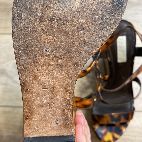 LRL | Teressa | Tortoise Cork Wedge‎ Sandals - Picture 8 of 13